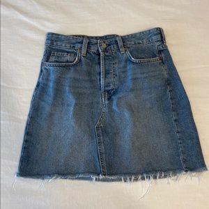 Denim skirt